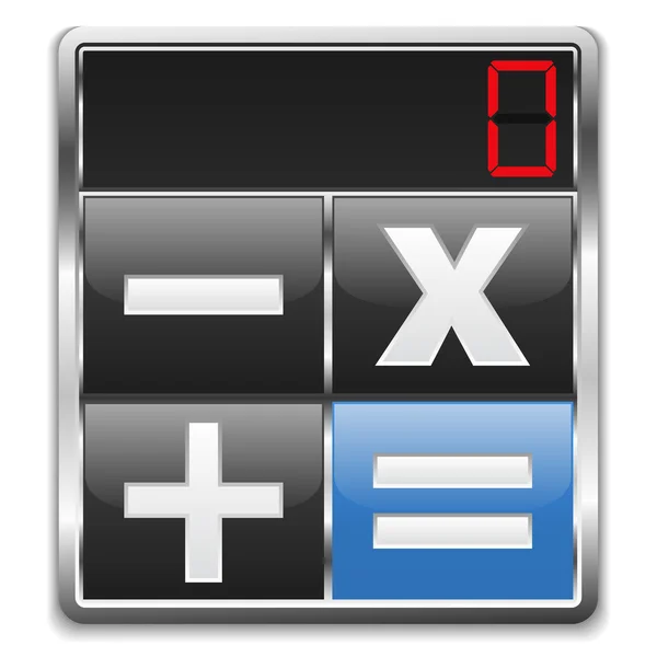 Räknaren ikonen — Stock vektor