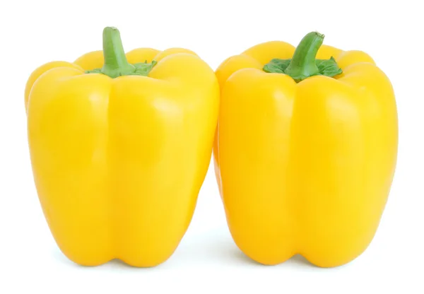 Peperoni freschi gialli — Foto Stock