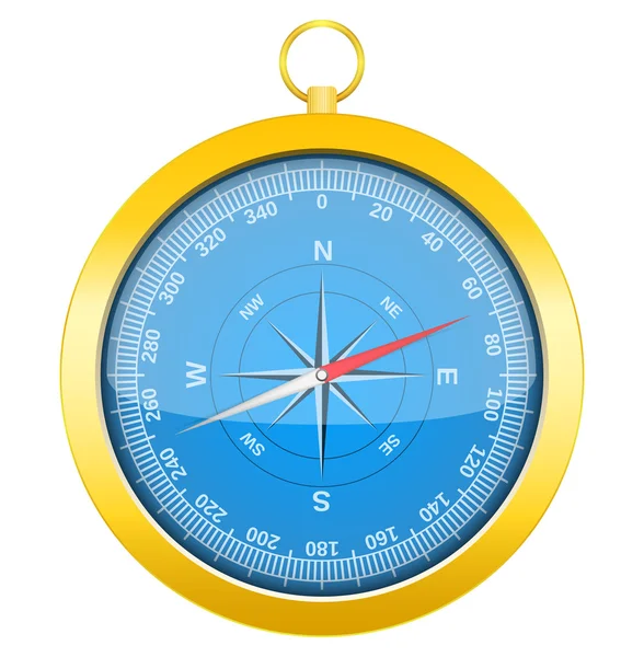 stock vector Compass