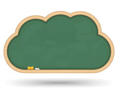 Blackboard Cloud clipart