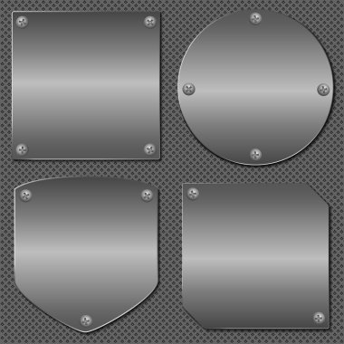 Metal Boards clipart