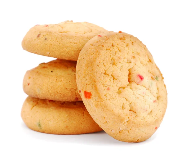 Cookies med kanderad frukt — Stockfoto