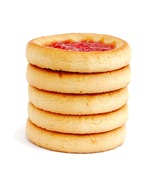 Reçelli kurabiye — Stok fotoğraf