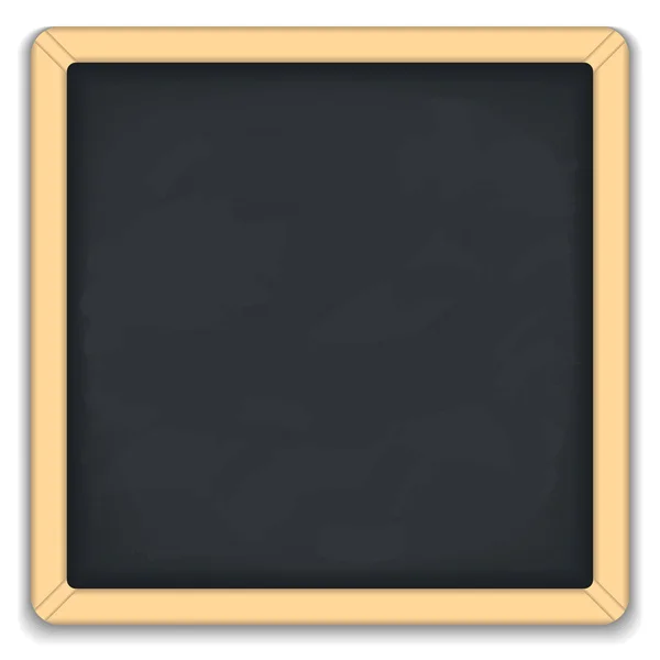 黒板の正方形のアイコン — ストックベクタ