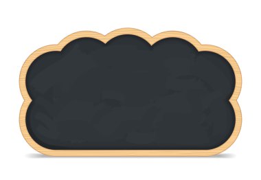 Blackboard Cloud Icon clipart