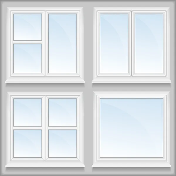 Okna — Stockový vektor