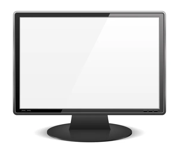 Számítógép-monitor — Stock Vector