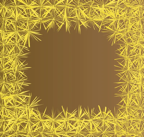 Dandelion flower vector background — Stock Vector
