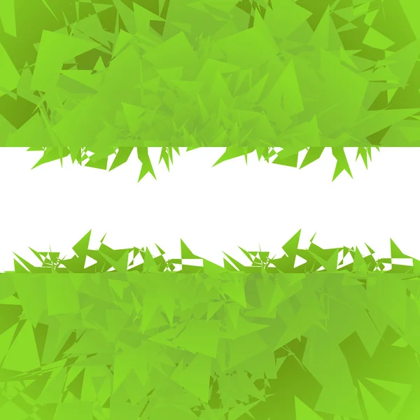 Absztrakt zöld háttér vector szöveg helye — Stock Vector