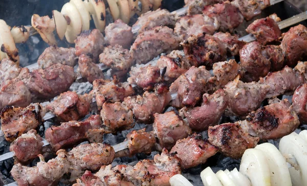 stock image Shashlik