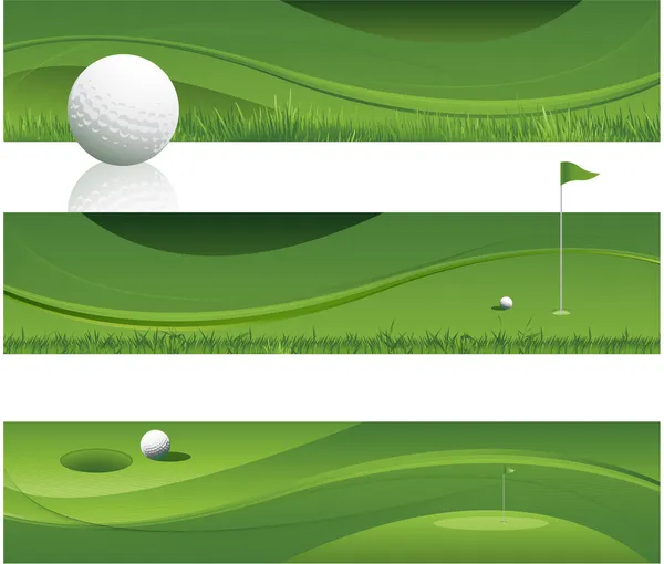 Astratto sfondo golf — Vettoriale Stock
