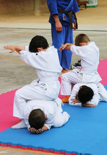 Judo exhibition — Stock Photo, Image