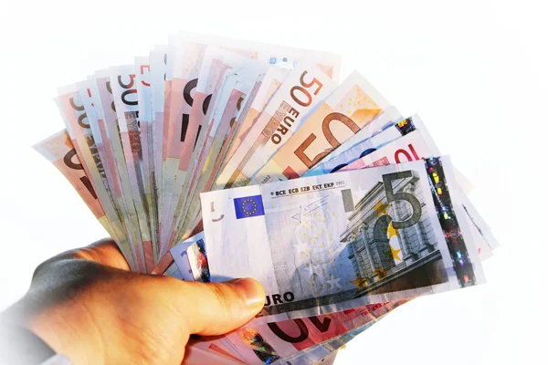 Stipendio di un europeo — Foto Stock