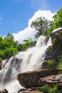 Mae Klang waterfall, Doi Inthanon national park, Chiang Mai, Thailand clipart