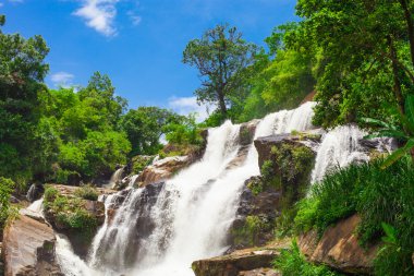 Mae Klang Şelalesi, Doi Inthanon Ulusal Parkı, Chiang Mai, Tayland