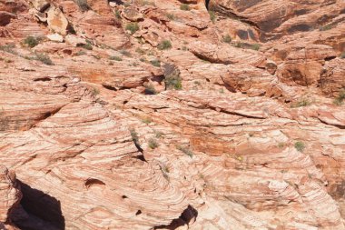 red rock Canyon mojave Çölü'nde görüntüle.