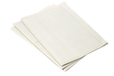 Blank Newspapers clipart