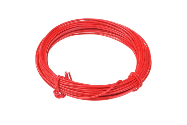 Bobina de fio vermelho — Fotografia de Stock