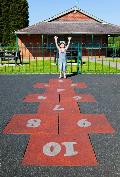 Child on a playground — Stock Photo, Image