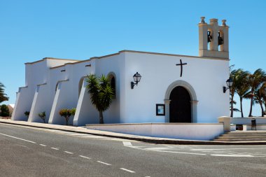 kilise içinde playa blanca