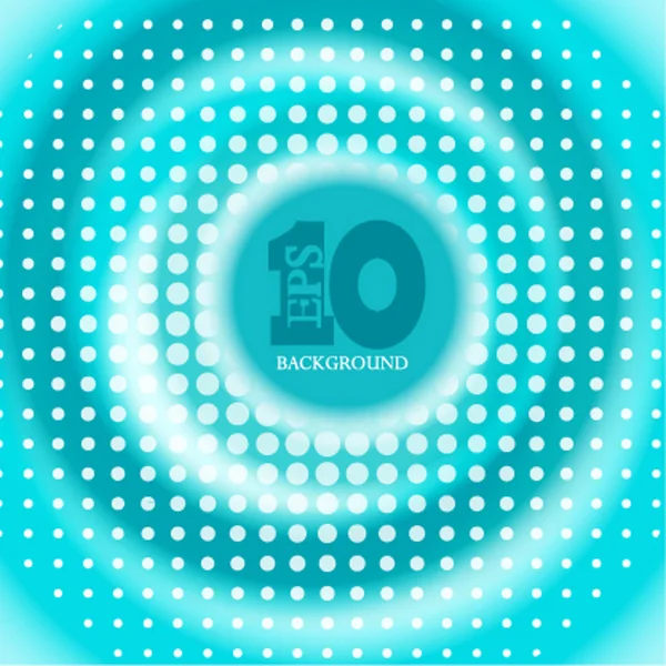 Vettore cerchio creativo sfondo blu. Eps10 — Vettoriale Stock
