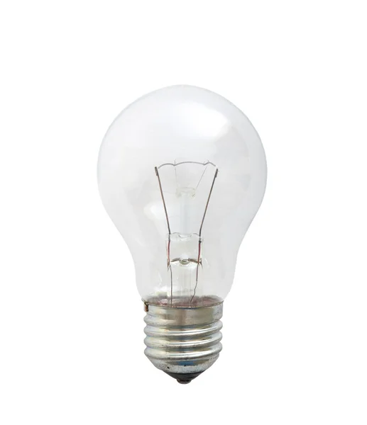 白い背景に孤立した電球 — ストック写真
