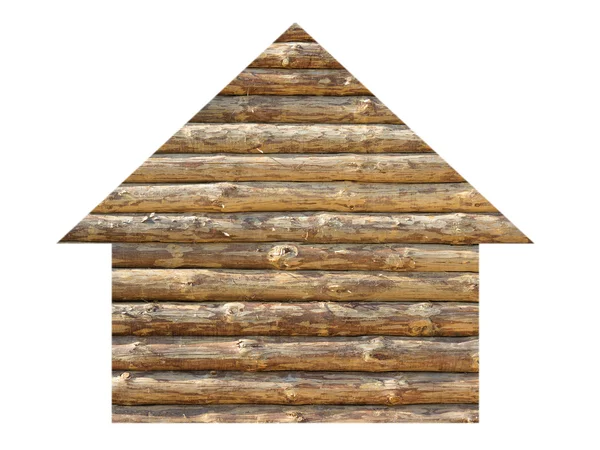 木造住宅のアイコン — ストック写真