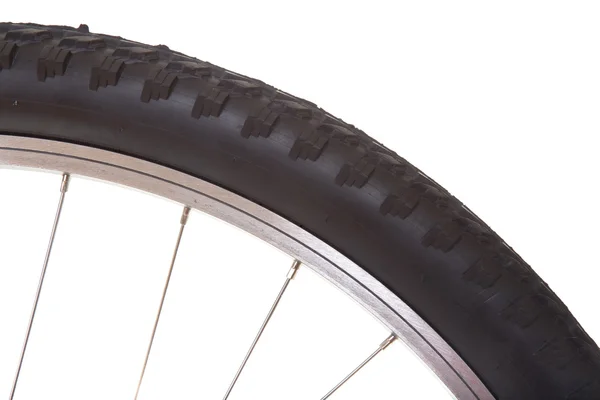 Mountain bike tire isolerade — Stockfoto