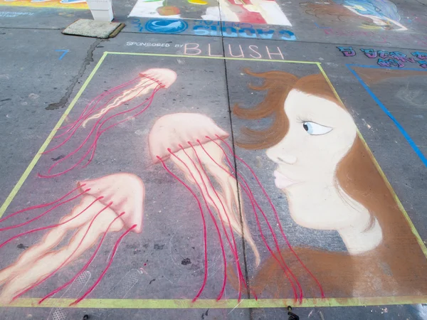 stock image Chalk Drawings