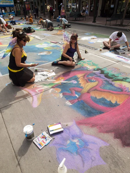 stock image Chalk Drawings