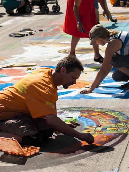 stock image Chalk Drawings