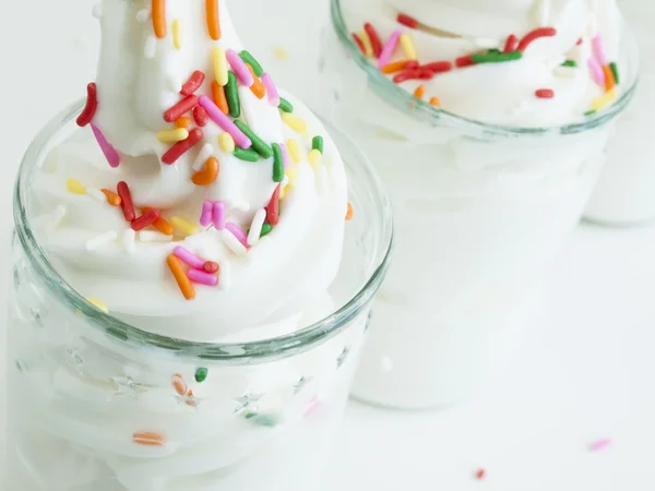 Yogurt Soft-Serve Beku — Stok Foto