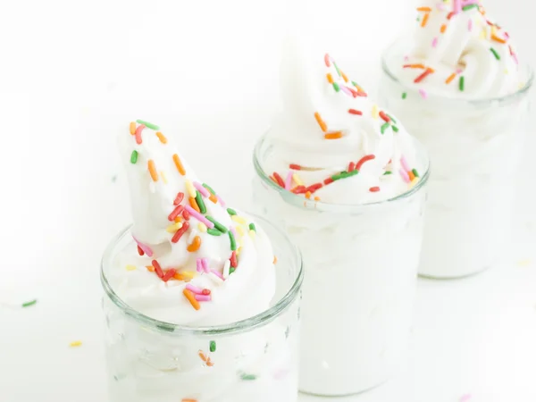 Frozen Soft-Serve Yogurt — Stock Photo, Image