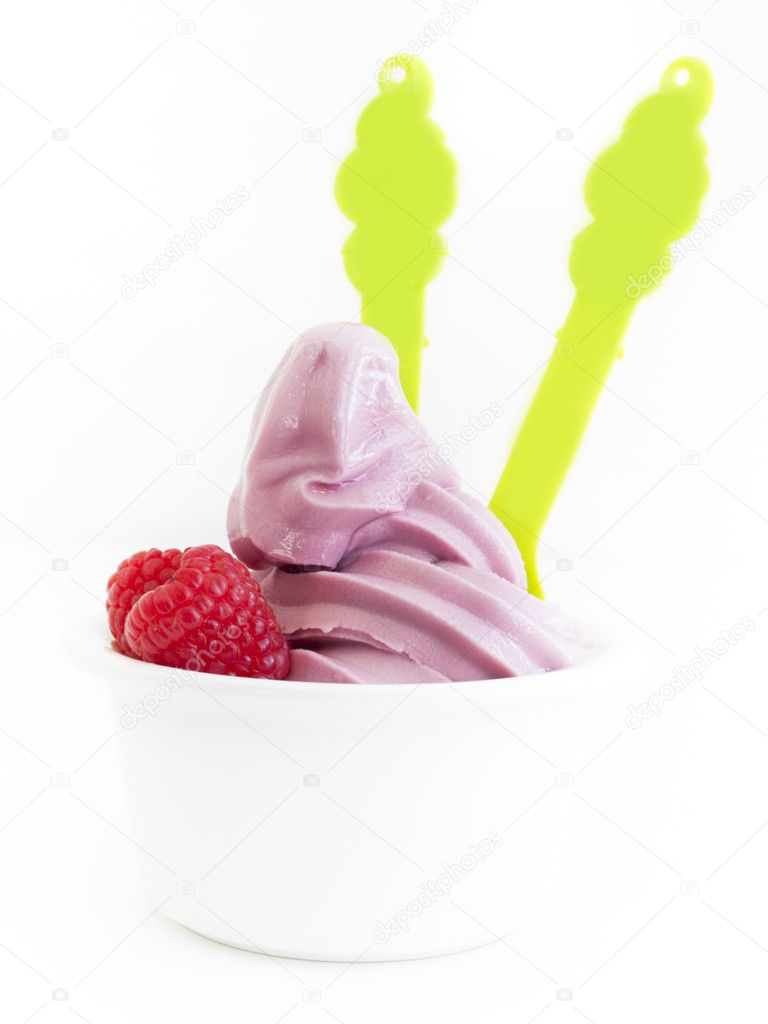 Frozen Soft-Serve Yogurt