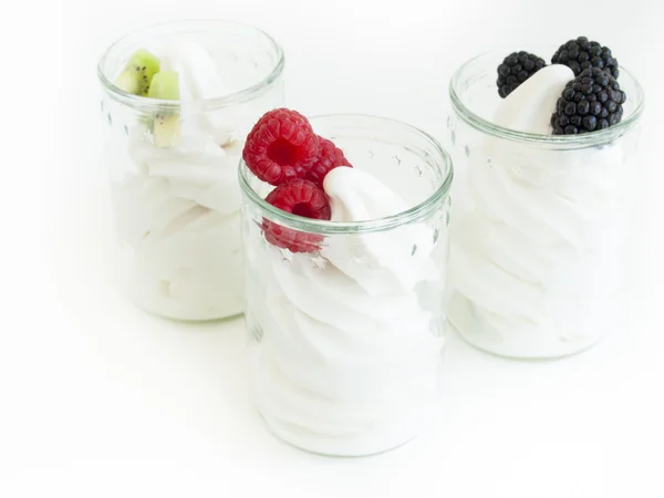 Frozen Soft-Serve Joghurt — Stockfoto