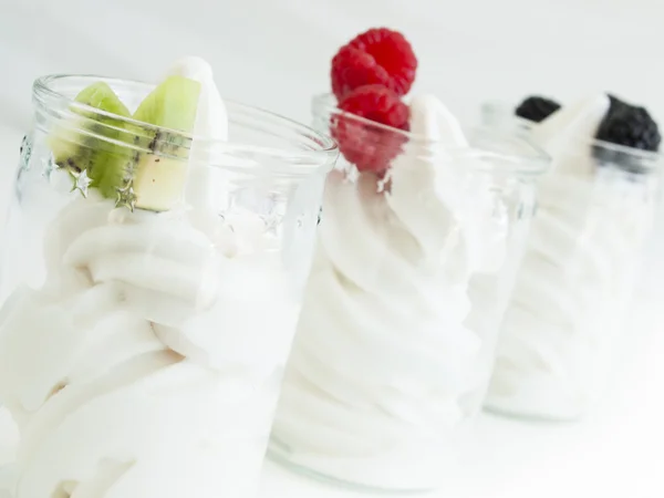 Yogur congelado de servicio suave — Foto de Stock