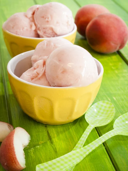 stock image Peach Gelato