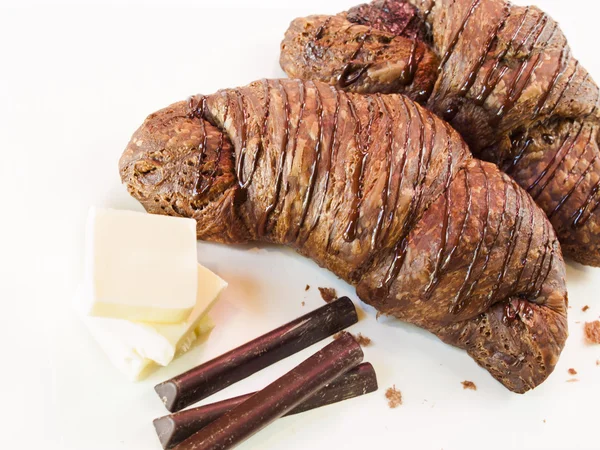 stock image Chocolate croissant