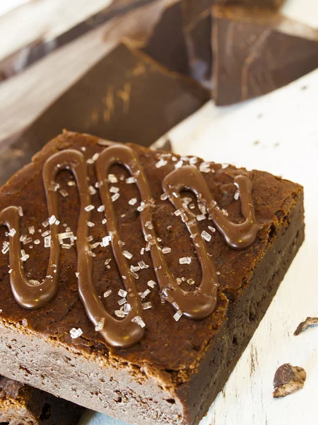 Chocolate brownie — Stock Photo, Image