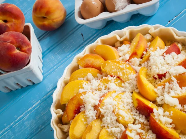 stock image Peach Pie