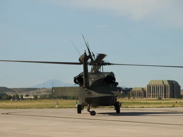 Vrtulníku Black hawk — Stock fotografie