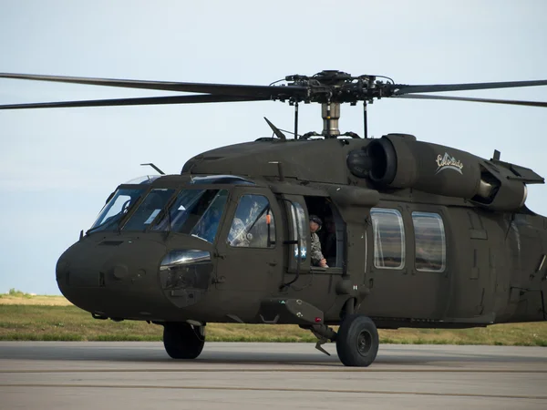 Vrtulníku Black hawk — Stock fotografie
