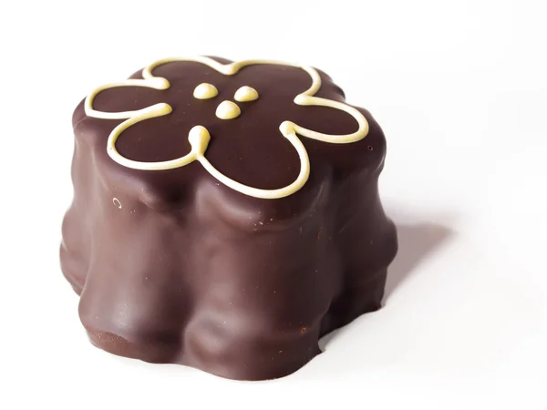 Chocolade bedekte marshmallows — Stockfoto