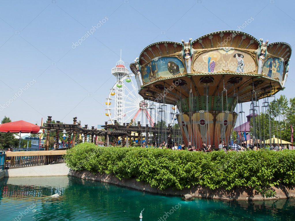 Amusement Park Stock Editorial Photo Urban Light 12253465   Depositphotos 12253465 Stock Photo Amusement Park 