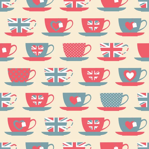 Teatime Contexte — Image vectorielle