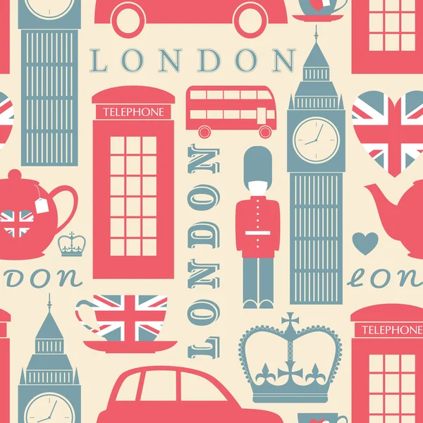 Londres fond — Image vectorielle