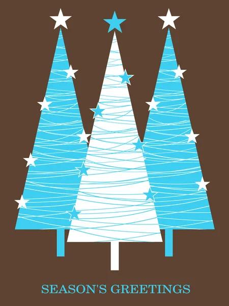Christmas Card Design — Stock Vector