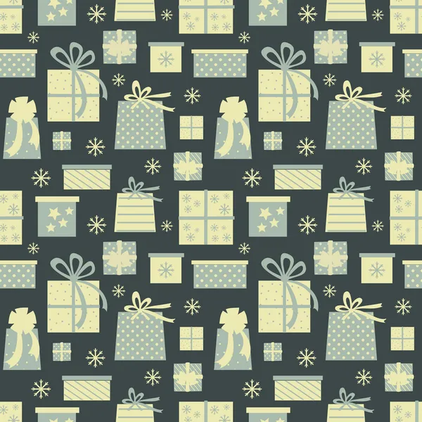 Christmas Presents Background — Stock Vector