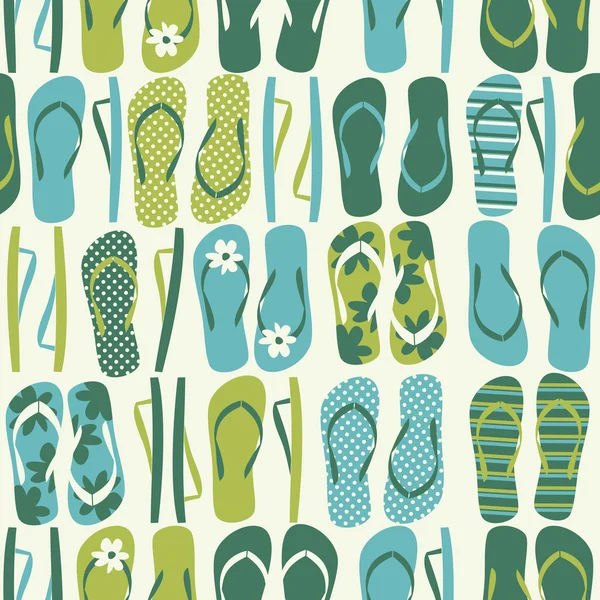 Flip flops fond — Image vectorielle