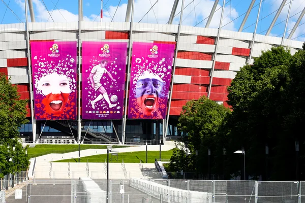 Stadion nasional di Warsawa, Polandia — Stok Foto